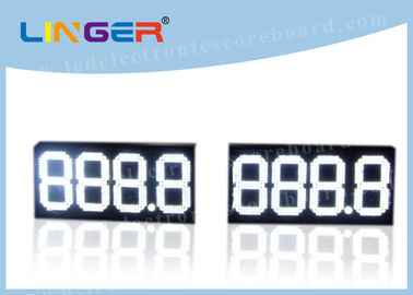 888.8デジタル ガス代の印、電子オイル価格の掲示板の白色