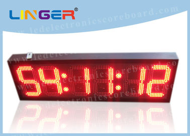 高速駅のための極度の明るさLEDの秒読みのタイマーの時計
