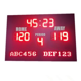 7区分のデジタル バスケットボールのスコアボード、バスケットボールのための大学スコアの時計