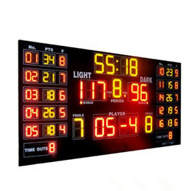 バスケットボールの遊ぶことのためのカスタマイズされた贅沢な多LEDのバスケットボールのスコアボード